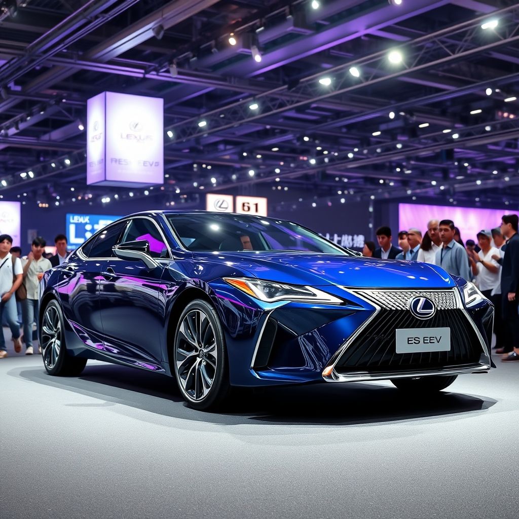 Lexus ES EV ใหม่เผยโฉมที่งาน Shanghai Auto Show 2025!